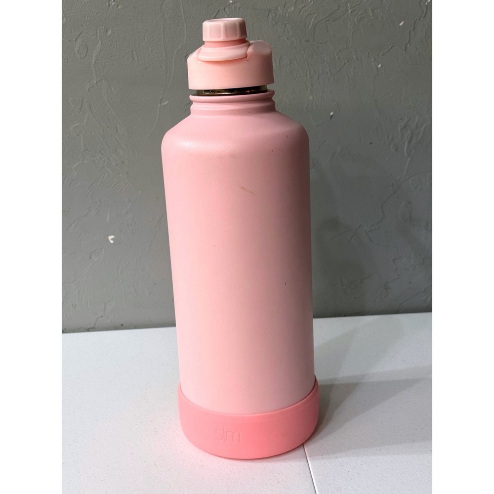 Simple Modern Summit 40oz Pink Insulated Stainless Steel Water Bottle Chug Lid